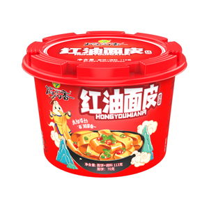 稻花香红油面皮